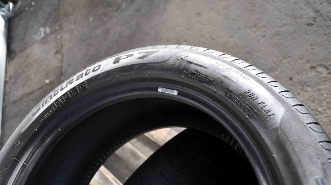 SET 2 Anvelope Vara 245/50 R18 PIRELLI Cinturato P7 100W - Runflat