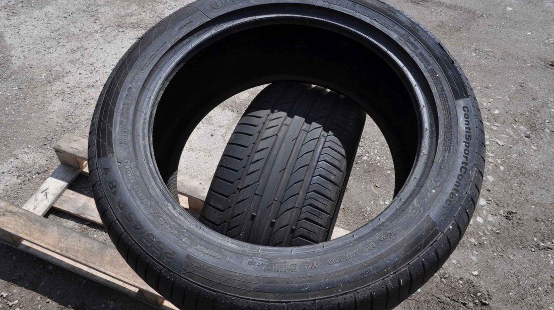 SET 2 Anvelope Vara 255/45 R18 CONTINENTAL ContiSportContact 5 99Y