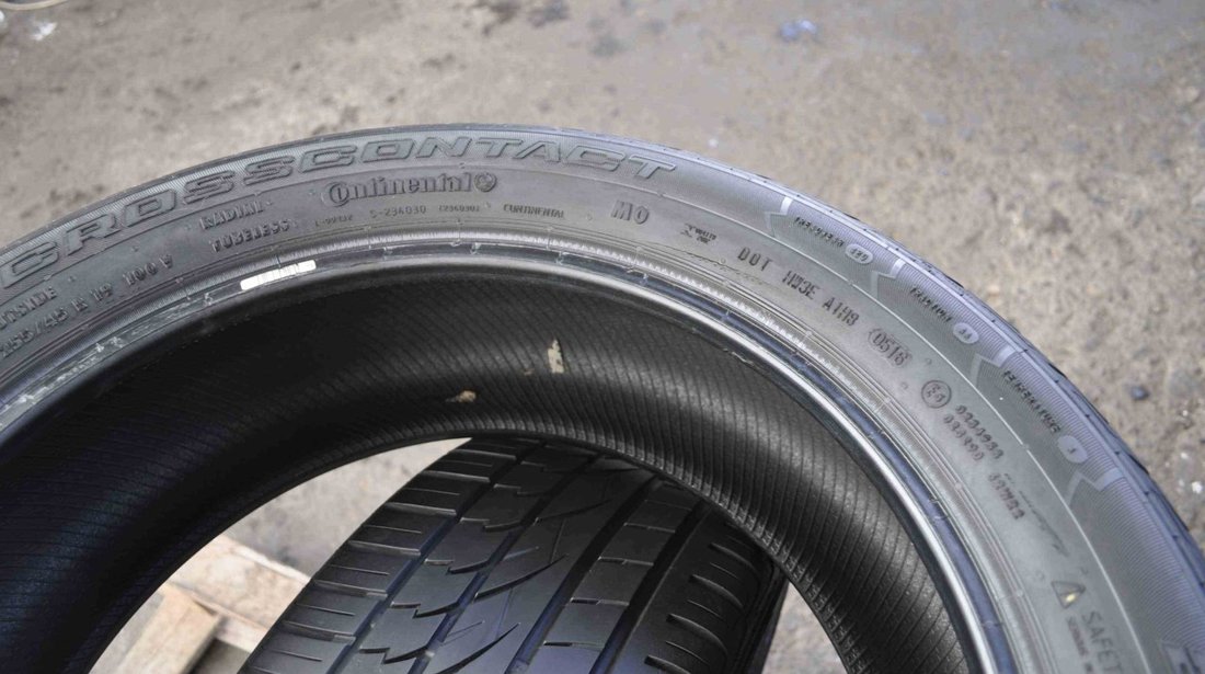 SET 2 Anvelope Vara 255/45 R19 CONTINENTAL CrossContact UHP