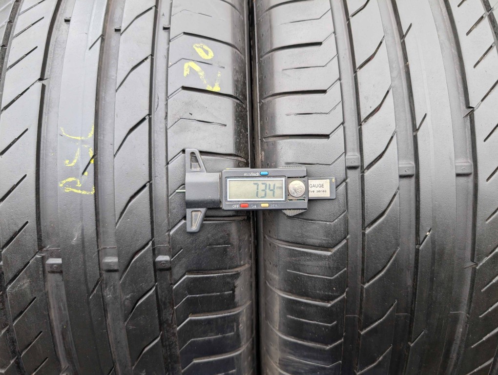 SET 2 Anvelope Vara 255/50 R19 CONTINENTAL ContiSportContact 5 SSR SUV  - Runflat