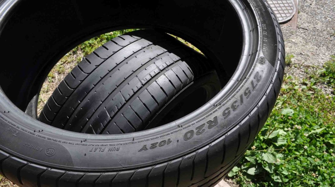 SET 2 Anvelope Vara 275/35 R20 PIRELLI P ZERO 102Y - Runflat