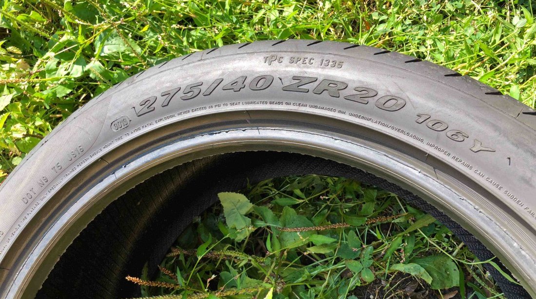 SET 2 Anvelope Vara 275/40 R20 PIRELLI P ZERO (ZR) 106Y