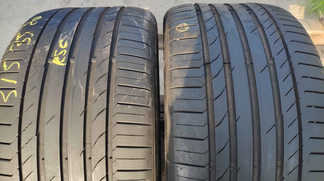 SET 2 Anvelope Vara 315/35 R20 CONTINENTAL ContiSportContact 5 SSR 110W - Runflat