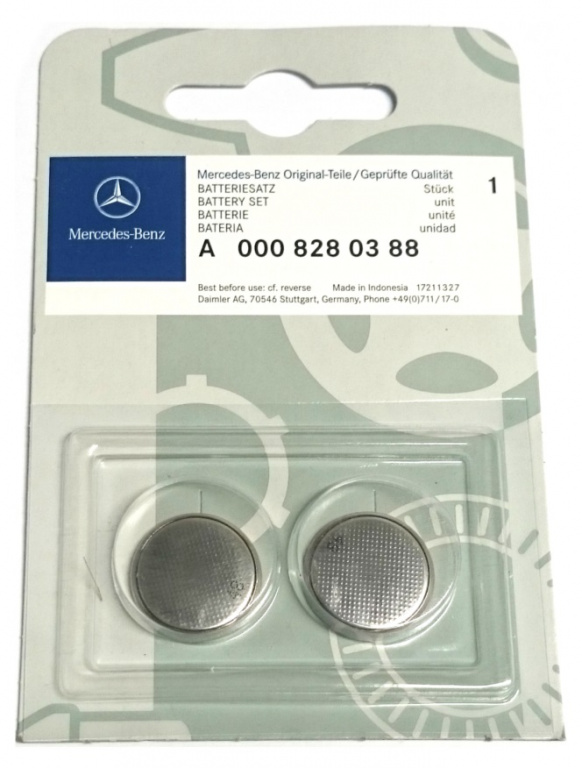 Set 2 Baterii Cheie Oe Mercedes-Benz C-Class W205 2014→ A0008280388