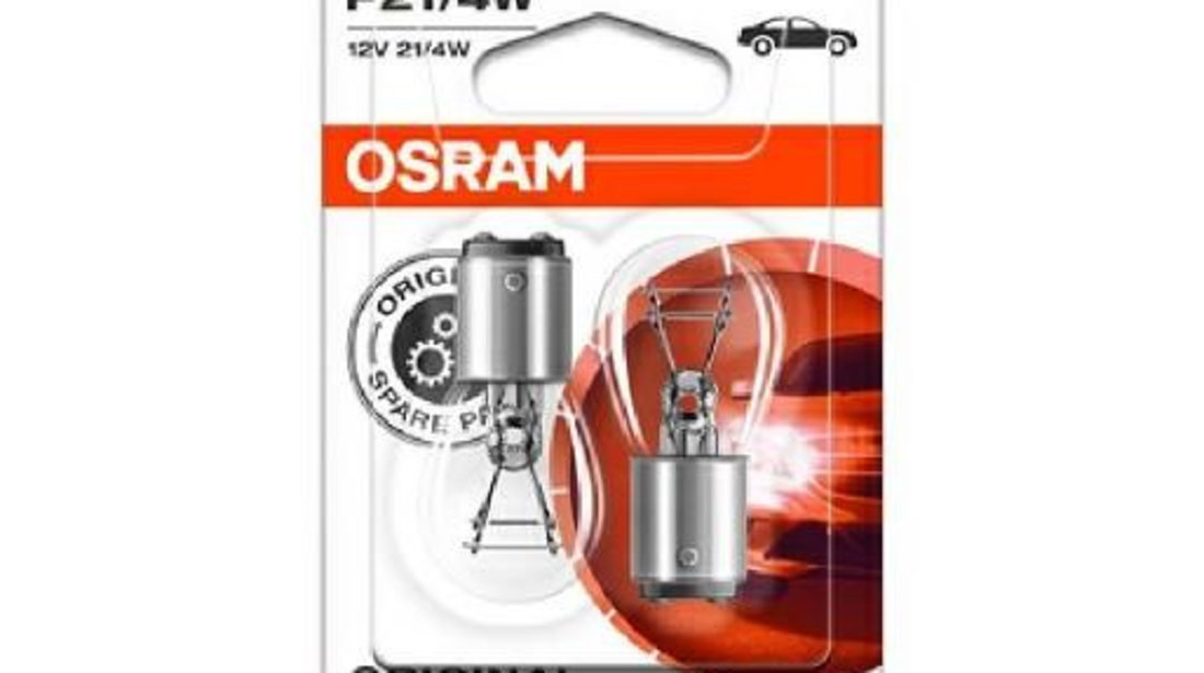 Set 2 becuri 12v p21/4w original blister osram UNIVERSAL Universal #6 7225-02B