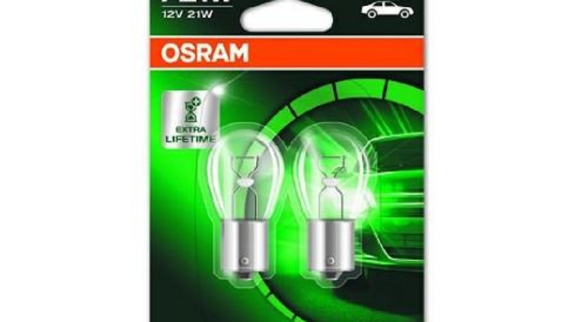 Set 2 becuri 12v p21w ultra life blister osram UNIVERSAL Universal #6 7506ULT-02B