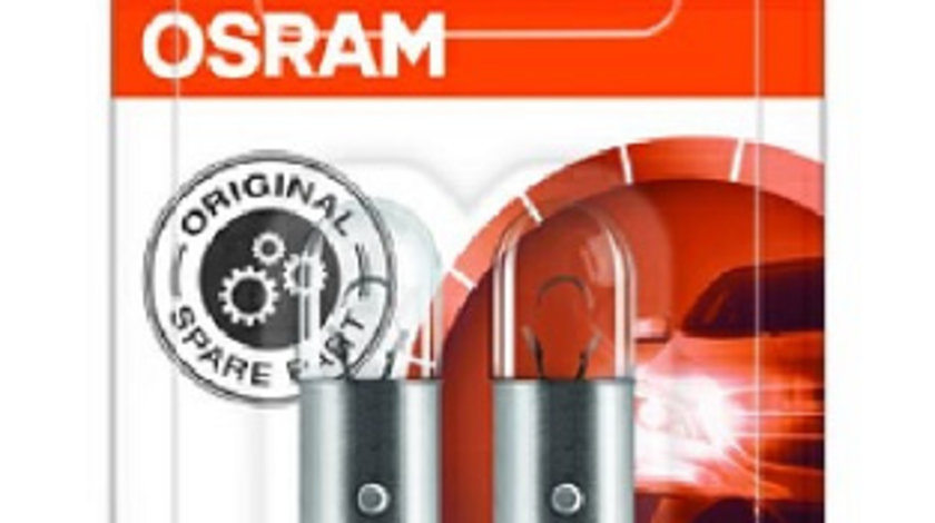 Set 2 Becuri 12v T4w Original Blister Osram Ams-osram 3893-02B