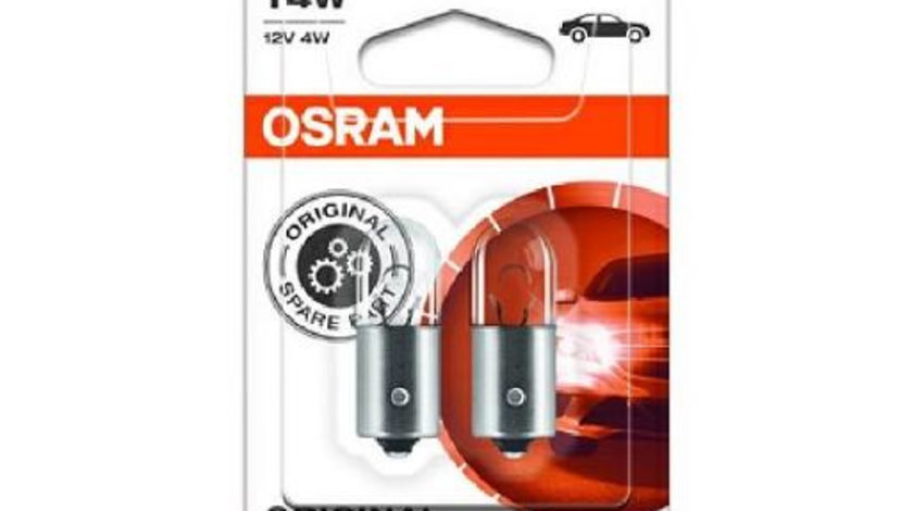 Set 2 becuri 12v t4w original blister osram UNIVERSAL Universal #6 3893-02B