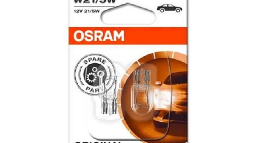 Set 2 becuri 12v w21/5w original blister osram UNIVERSAL Universal #6 7515-02B