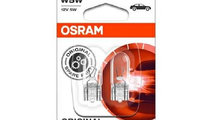 Set 2 becuri 12v w5w original blister osram UNIVER...