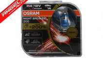 Set 2 Becuri Auto Halogen Osram Night Breaker Lase...