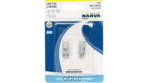 Set 2 Becuri Cu Led T10 6000k 12v (w5w) W2.1x9.5d ...