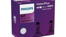 Set 2 becuri far h7 55w 12v vision plus (cutie) ph...