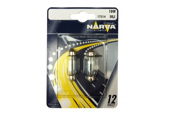 SET 2 BECURI INDICATOR 12V C10W NARVA 173144 NARVA