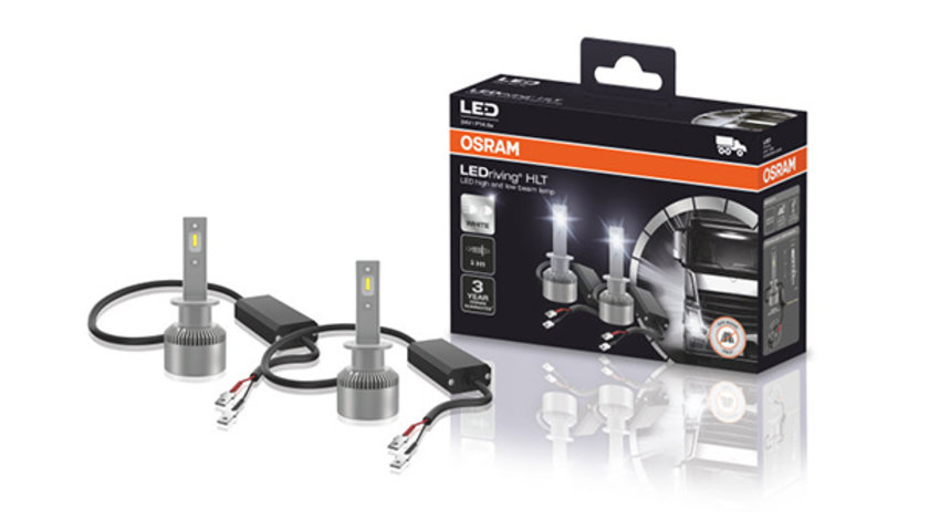 SET 2 BECURI LED CAMION 24V (H1) FAR OSRAM 64155DWS OSRAM