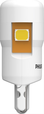 Set 2 Becuri Led W5w Ultinon Pro6000si 4000k Philips 11961WU60X2