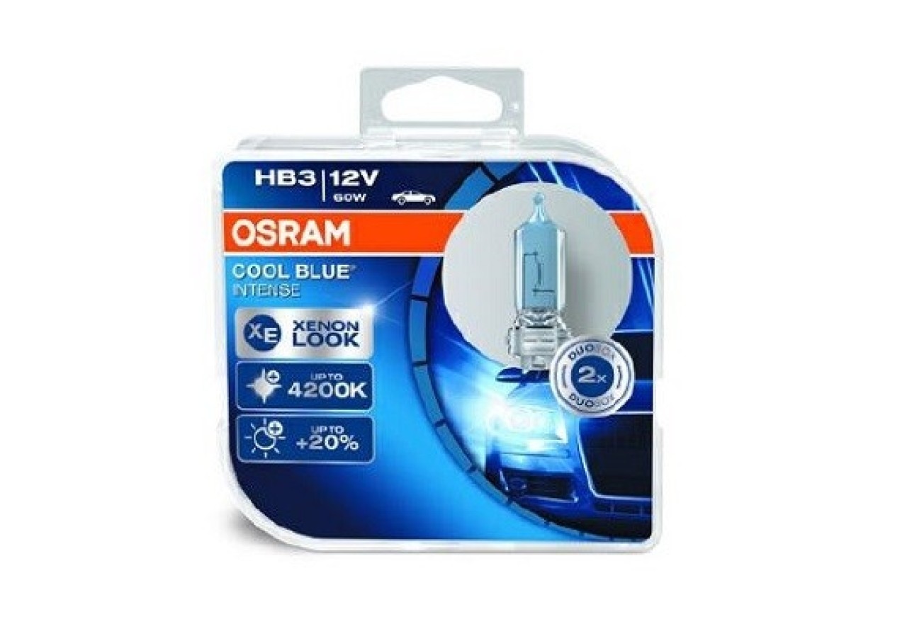 Set 2 becuri Osram HB3 Cool Blue Intense 12V 60W 9005CBI-HCB piesa NOUA