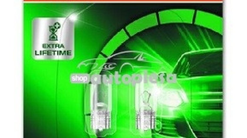 Set 2 becuri Osram W5W Ultra Life 12V 5W 2825ULT-02B piesa NOUA