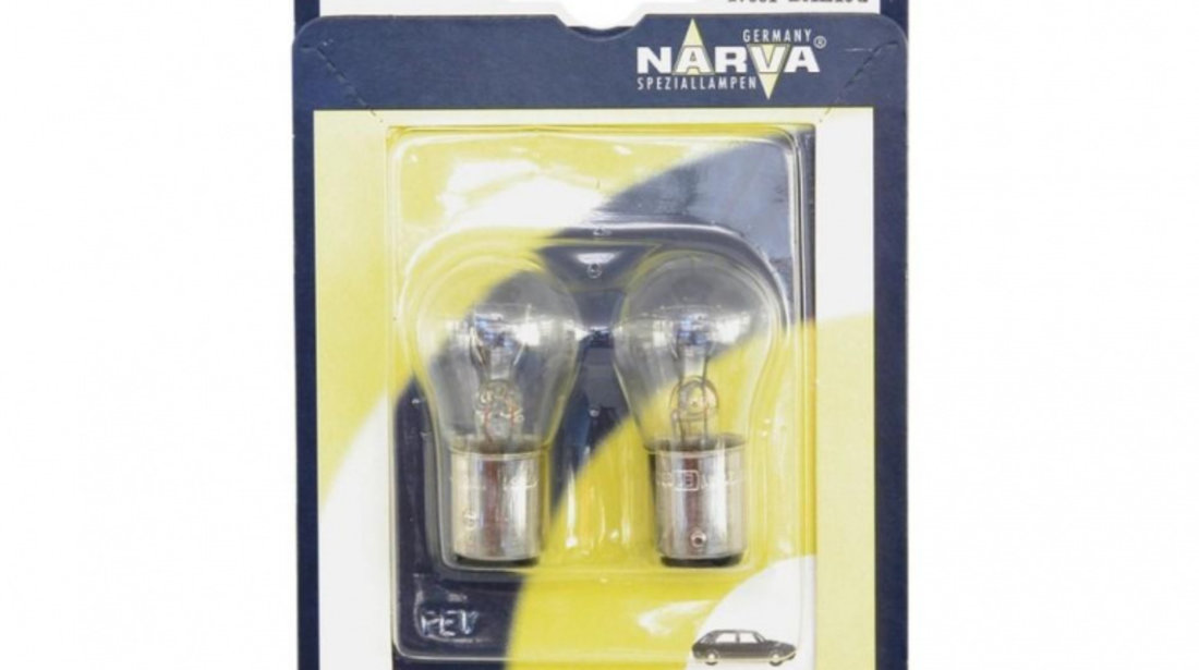 Set 2 becuri p21/4w 12v blister narva UNIVERSAL Universal #6 17881NVAB2