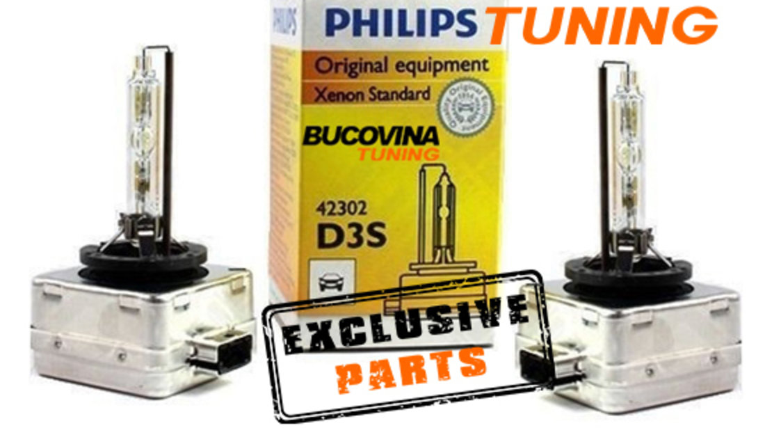 SET 2 BECURI XENON D3S PHILIPS - 450 LEI SETUL