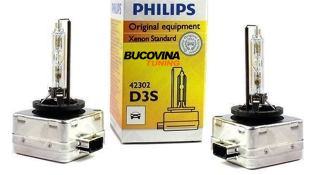 SET 2 BECURI XENON D3S PHILIPS - 450 LEI