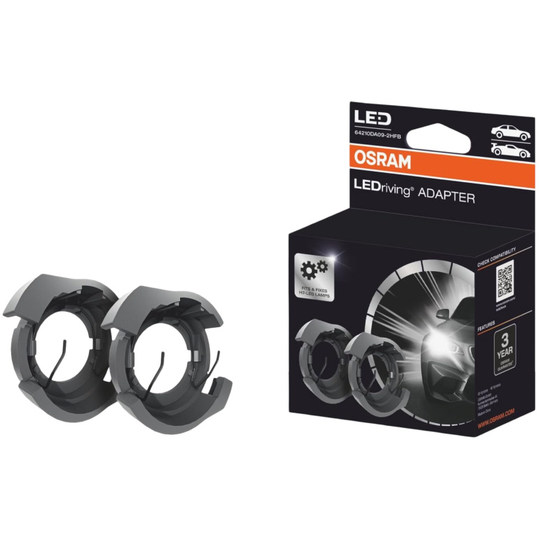 Set 2 Buc Adaptor Bec Led H7 Osram LEDriving Adapter 64210DA09