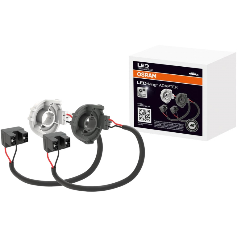 Set 2 Buc Adaptor Bec Led Osram H7 12V LEDriving Adapter 64210DA05