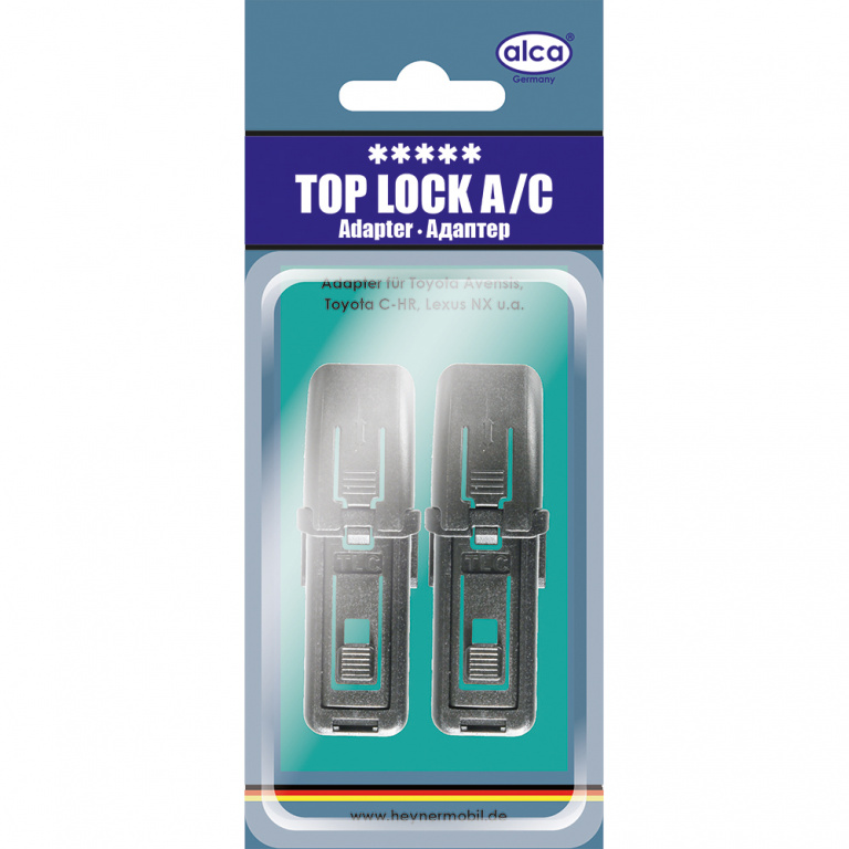 Set 2 Buc Adaptor Stergator Parbriz Alca Top Lock Ac/ 300820