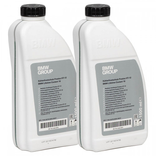 Set 2 Buc Antigel Concentrat Oe Bmw Kühlerfrostschutz Frostox HT-12 Lifetime Coolant 18 Verde 1.5L ...