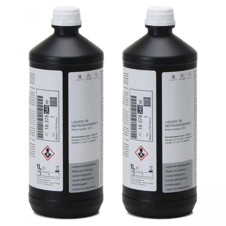 Set 2 Buc Antigel Preparat Oe Peugeot / Citroen Glysantin G70 Rosu 1L 1637854880