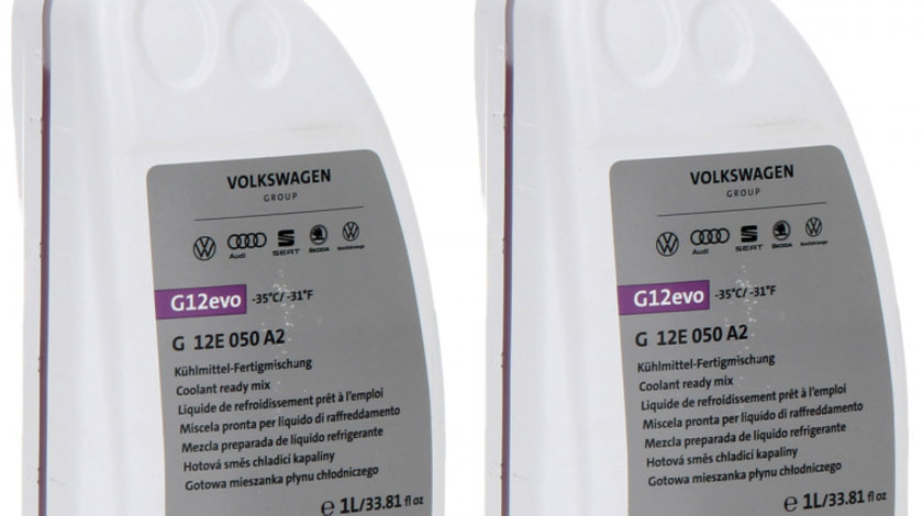 Set 2 Buc Antigel Preparat Oe Volkswagen G12 Evo Mov 1L G12E050A2