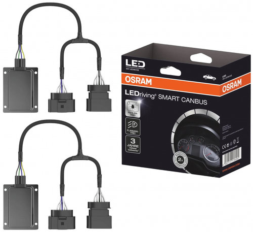 Set 2 Buc Anulator Eroare Led Canbus Osram H7 12V 16W LEDriving Smart Canbus Audi, Seat, Volkswagen ...