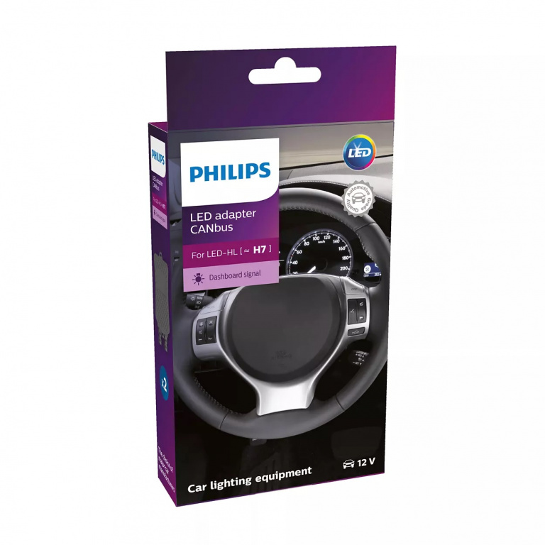 Set 2 Buc Anulator Eroare Led Philips Canbus H7 10W 12V 18952C2