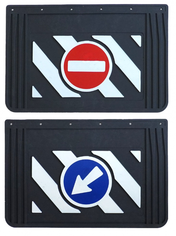 Set 2 Buc Aparatori Noroi Camion 3D Mega Drive 40X60 Cm GP1402