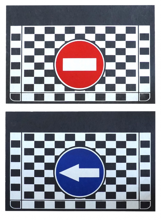 Set 2 Buc Aparatori Noroi Camion Mega Drive 40x60cm GP1937