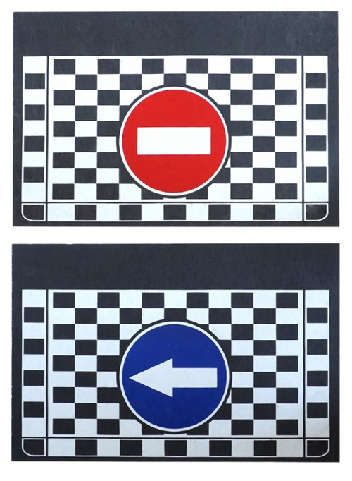 Set 2 Buc Aparatori Noroi Camion Mega Drive 40x60cm GP1937