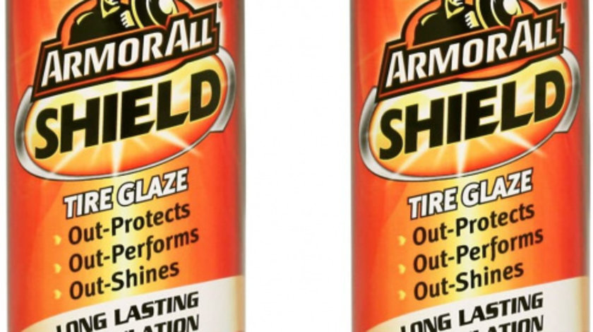 Set 2 Buc ArmorAll Shield Solutie Dressing Intretinere Anvelope Shield Tire Glaze 500ML AA21500EN