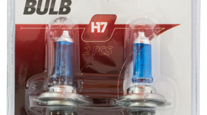 Set 2 Buc Bec 4Cars H7 12V 55W Xenon Mega White Blister 95019