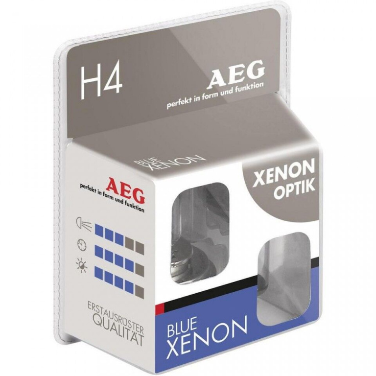 Set 2 Buc Bec Aeg H4 12V 60/55W Blue Xenon Optik 35502257
