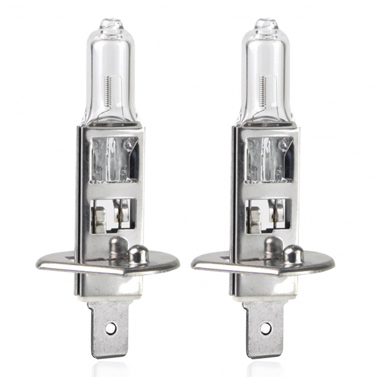 Set 2 Buc Bec Amio H1 12V 55W LumiTec Silver +100% Duo 01401