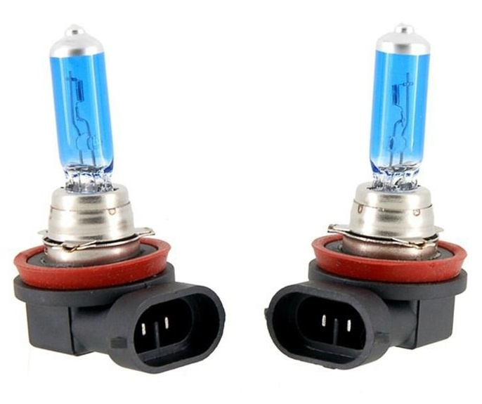 Set 2 Buc Bec Art H11 12V 55W Albastru TCT-2943