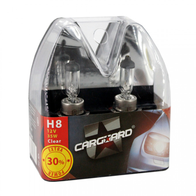 Set 2 Buc Bec Carguard H8 12V 35W +30% Intensitate BHA005