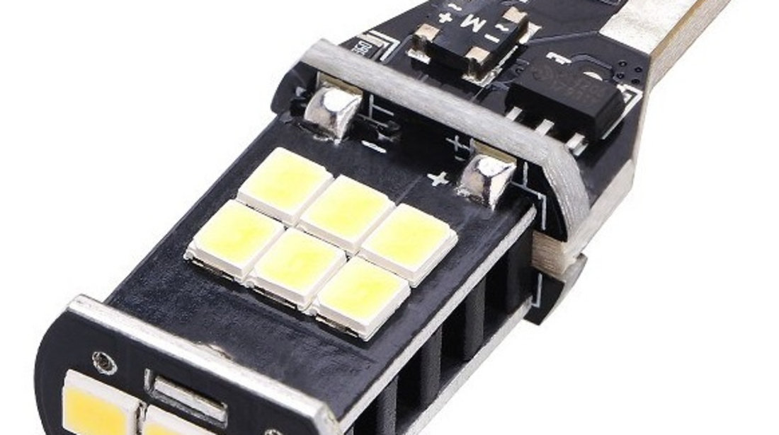 Set 2 Buc Bec Led T15 15 SMD 12V LED 571