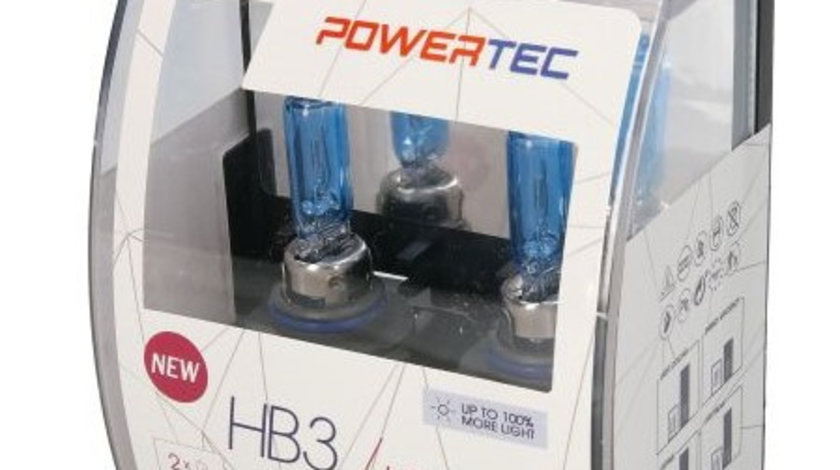 Set 2 Buc Bec M-Tech HB3 P20D 12V Ultra White PTZUWHB3-DUO