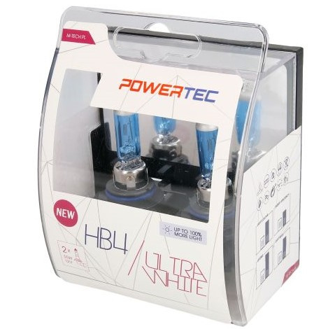 Set 2 Buc Bec M-Tech HB4 12V 55W P22D Ultra White PTZUWHB4-DUO