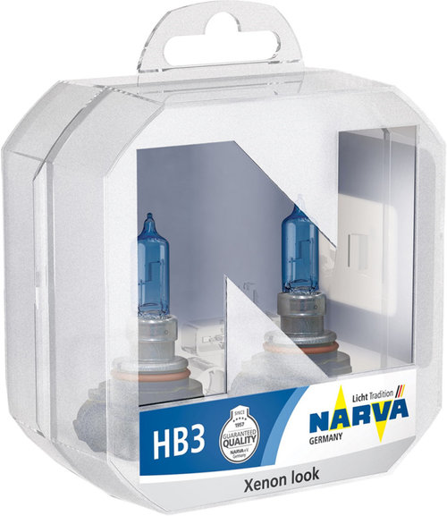 Set 2 Buc Bec Narva HB3 12V 65W Xenon Look 48625RPNVAS2