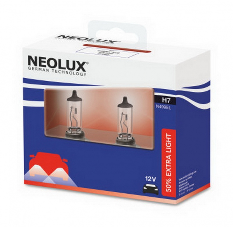 Set 2 Buc Bec Neolux H7 12V 55W Silverstar 2.0 N499EL-2SCB