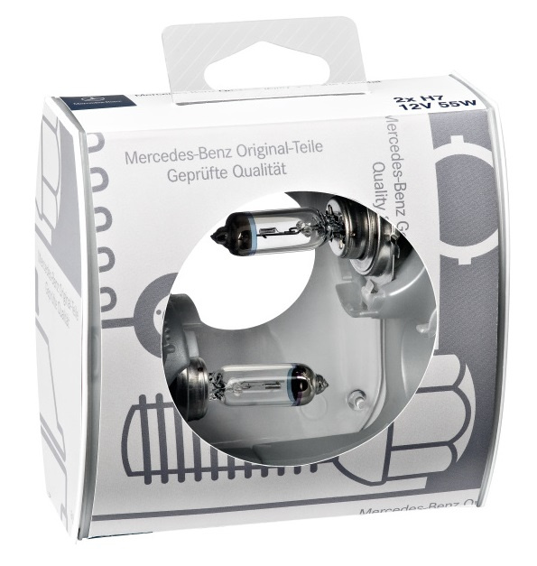 Set 2 Buc Bec Oe Mercedes-Benz H7 12V 55W +80% A0009980307