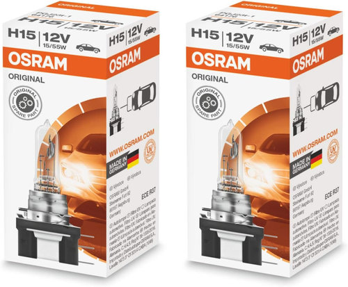 Set 2 Buc Bec Osram H15 12V 15/55W PGJ23T-1 64176