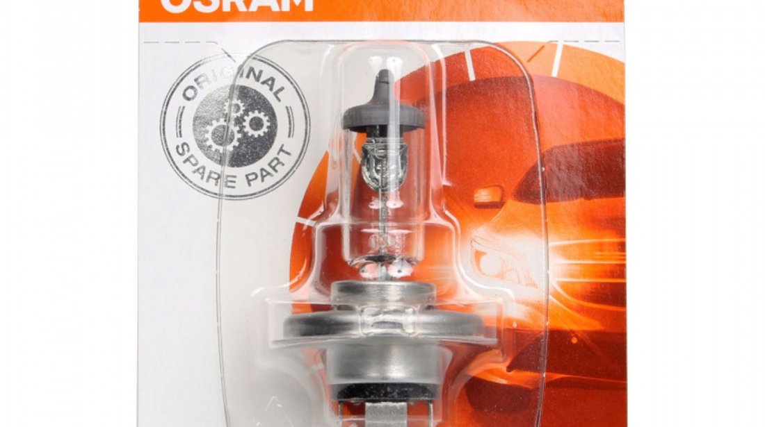 Set 2 Buc Bec Osram H4 P43T 12V 60/55W Original Blister 64193-01B